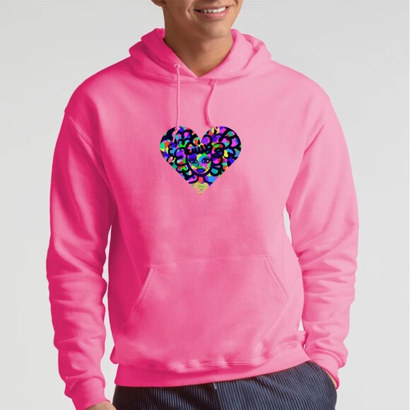 NEW✅ HOST PICK❣️Scuba Blue Personalized Hoodie "AFRO BEAUTY" - Picture 2 of 3